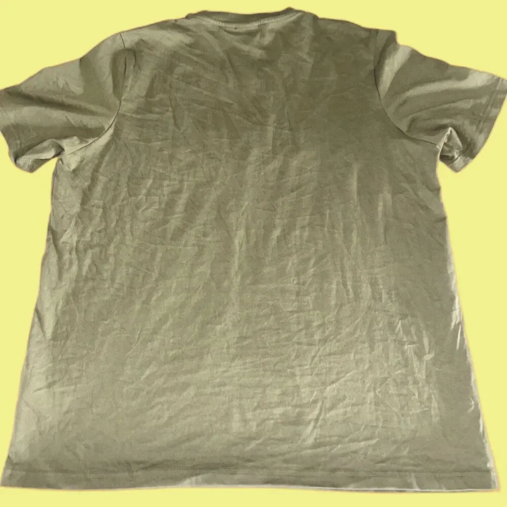 Adidas Men’s GRAPHICS TREFOIL SERIES TEE Green Large